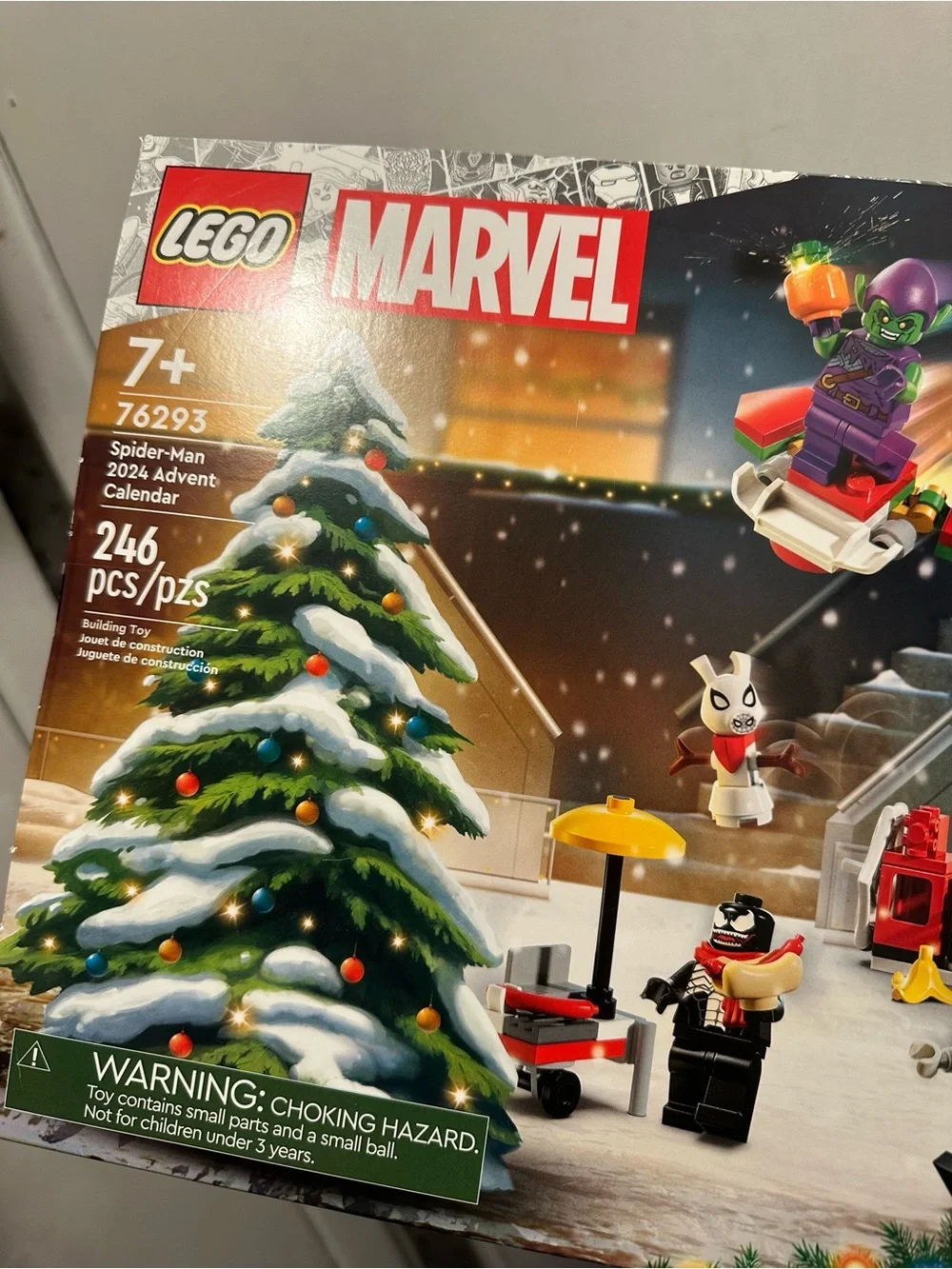 LEGO Marvel Spider-Man 2024 Advent Calendar Set 76293 – 246 Complete Box